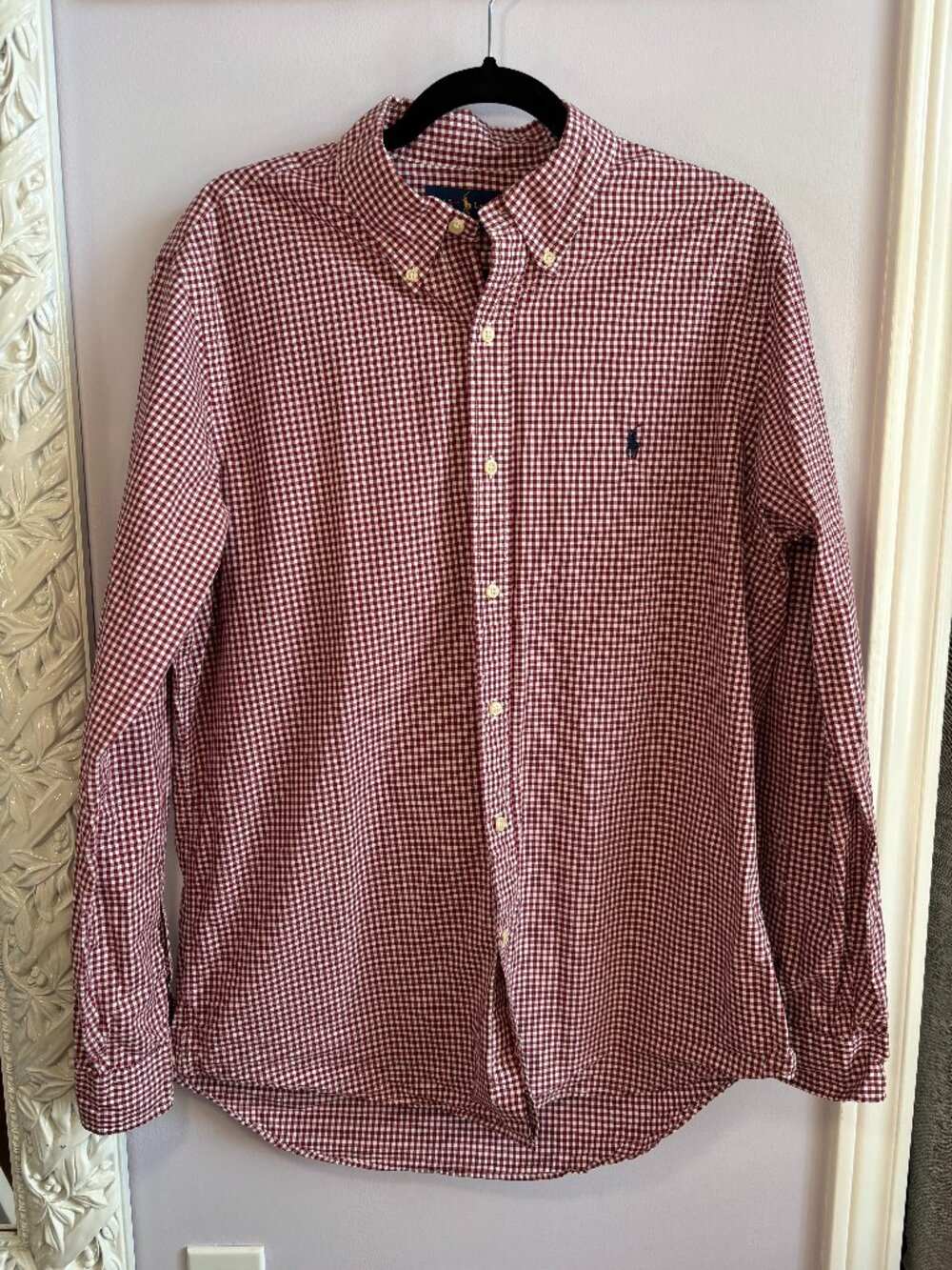 Ralph Lauren Men’s Cotton Classic Fit Button Down Long Sleeve Shirt Size Large